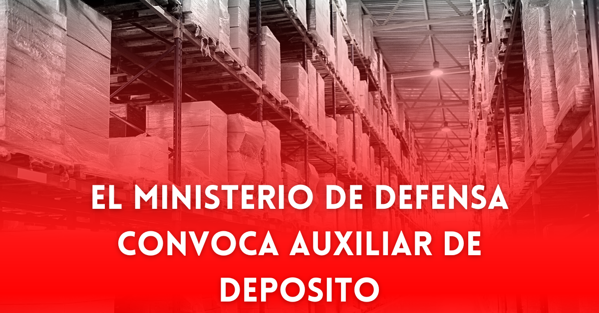 AUXILIAR DE DEPOSITO