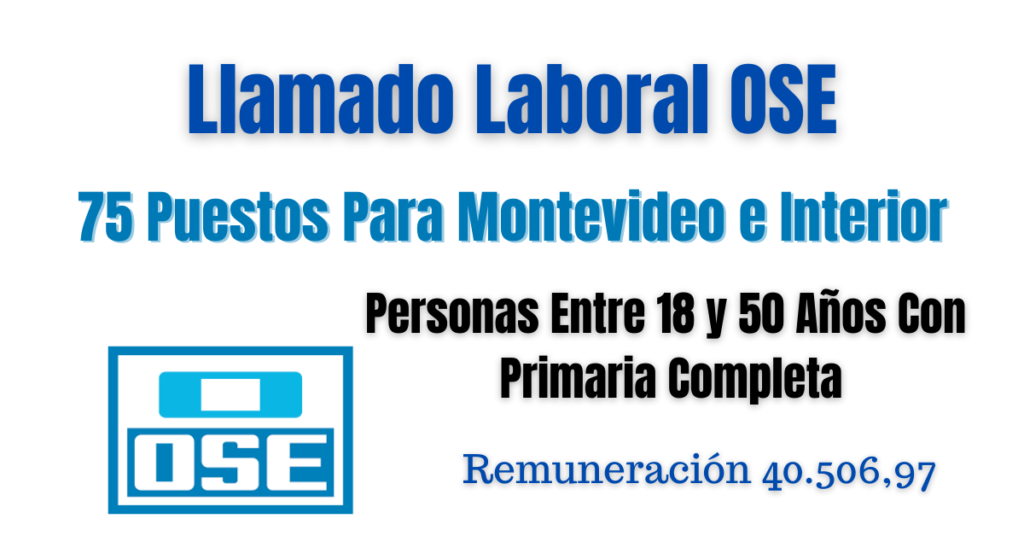 llamado laboral OSE