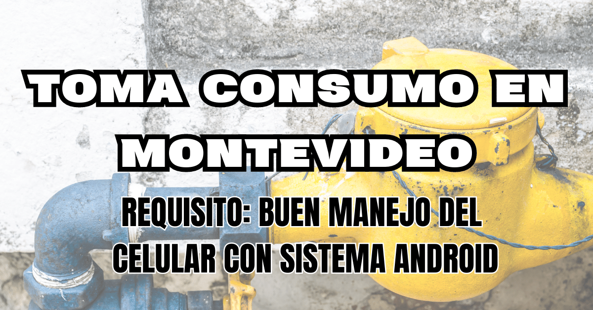 TOMA CONSUMO EN MONTEVIDEO