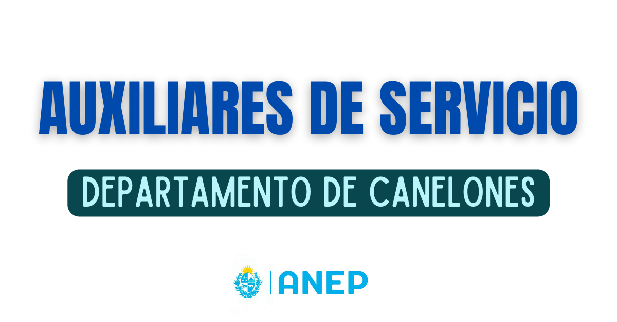 AUXILIARES DE SERVICIO