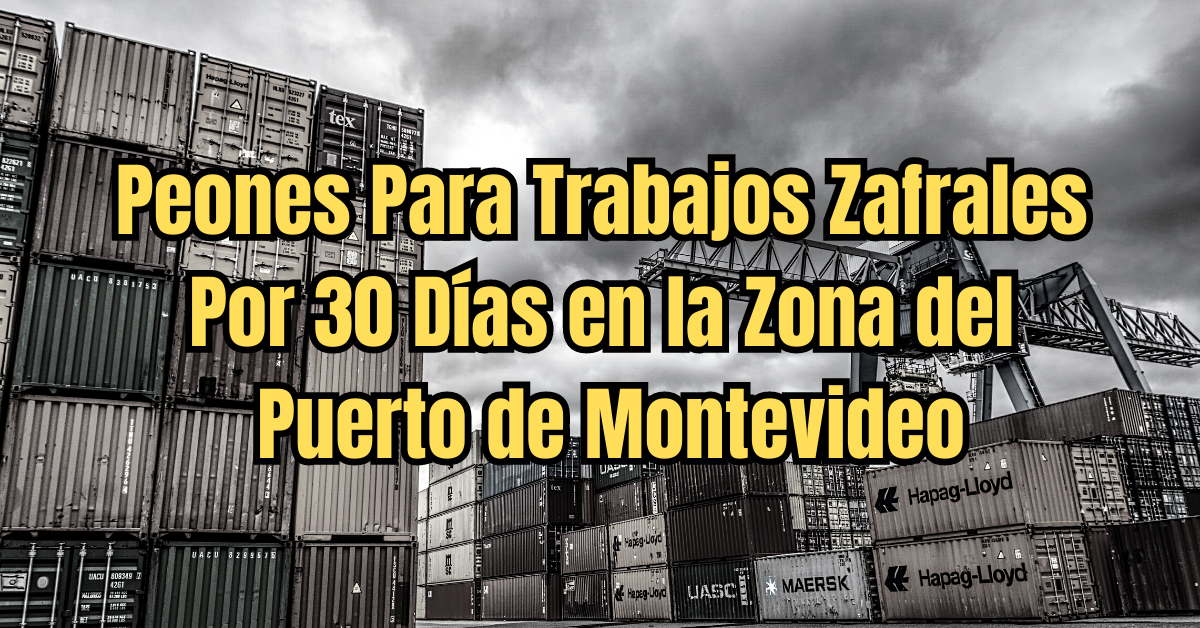 peones en montevideo