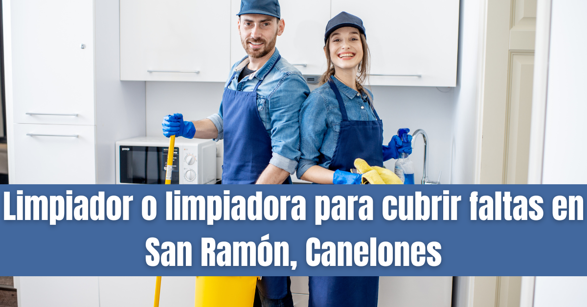 limpiadora en San Ramon