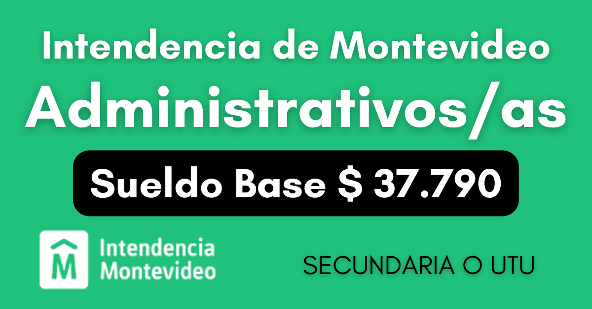 LLAMADO DE LA INTENDENCIA DE MONTEVIDEO