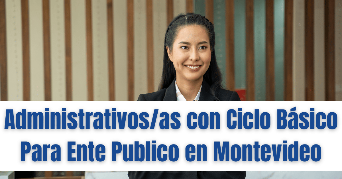 administrativos en Montevideo