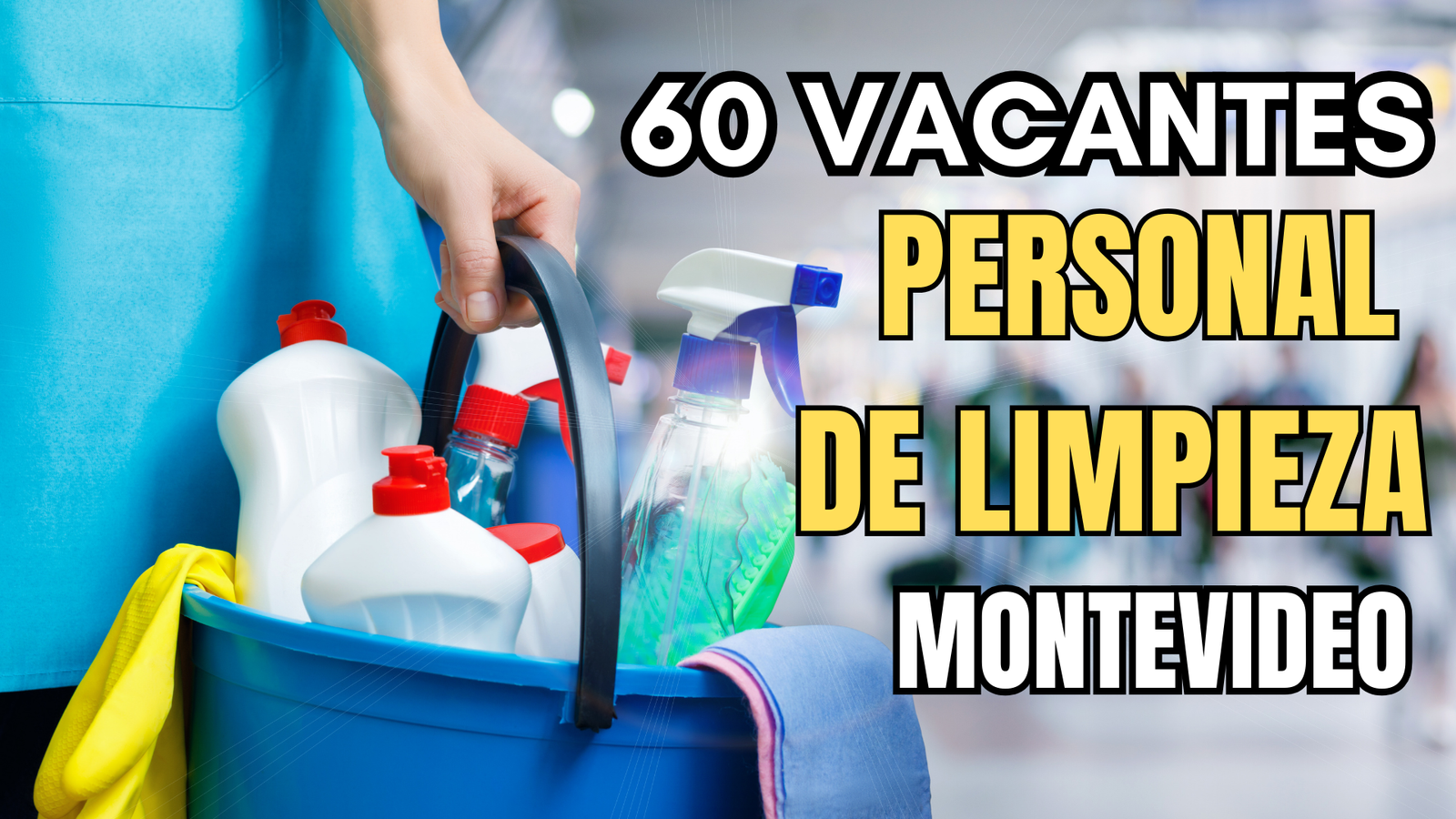 60 LIMPIADORAS Y LIMPIADORES