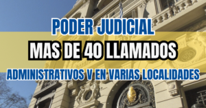 LLAMADO DEL PODER JUDICIAL