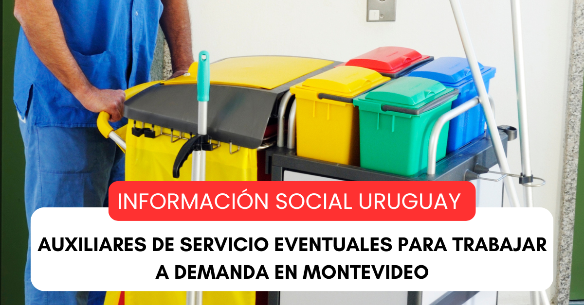 auxiliar de servicio para ASSE