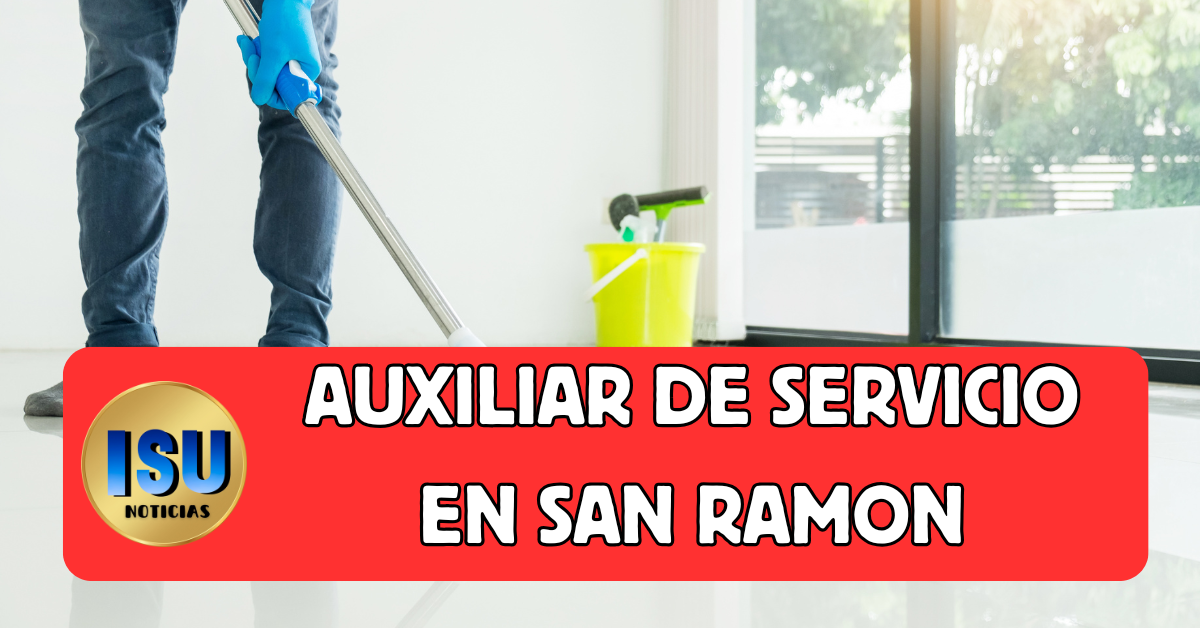 auxiliar de servicio en Canelones