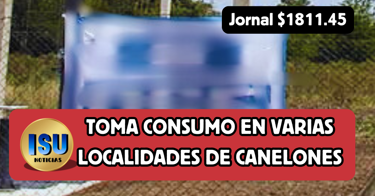 toma consumo en Canelones