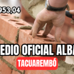 medio oficial albañil en tacuarembo