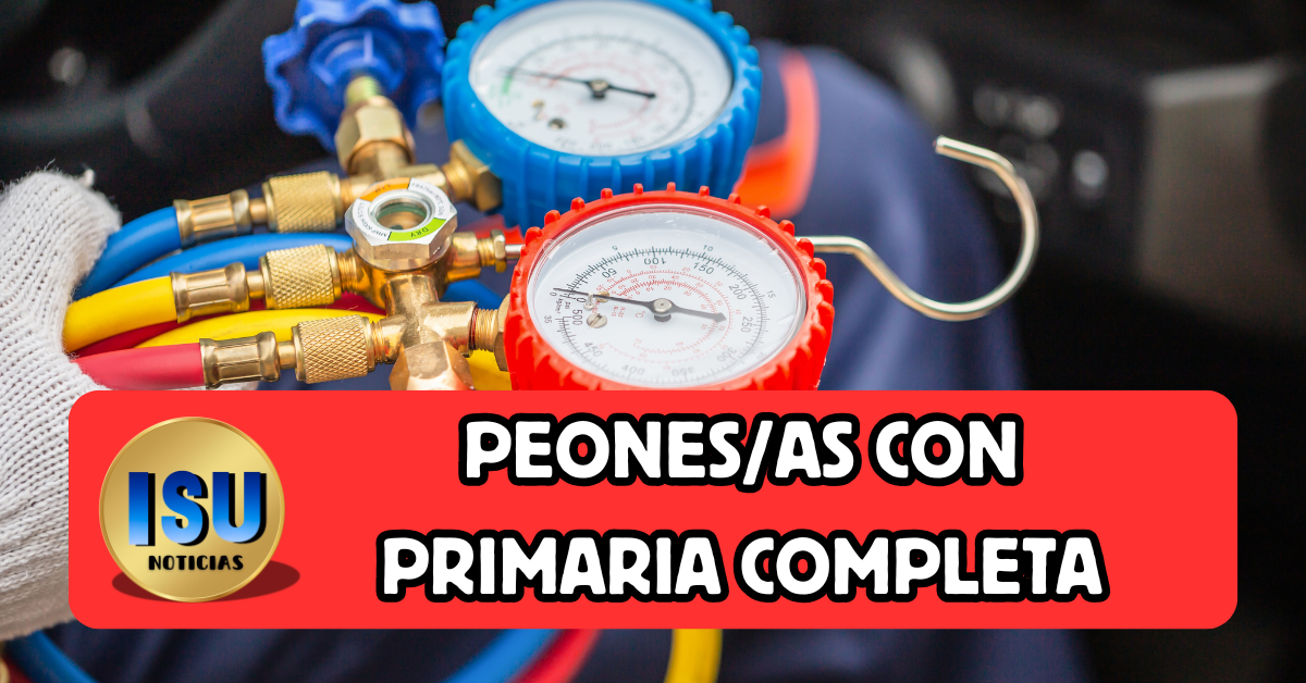 peones con primaria completa