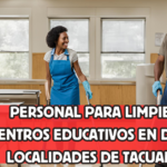 personal de limpieza para escuelas en tacuarembo