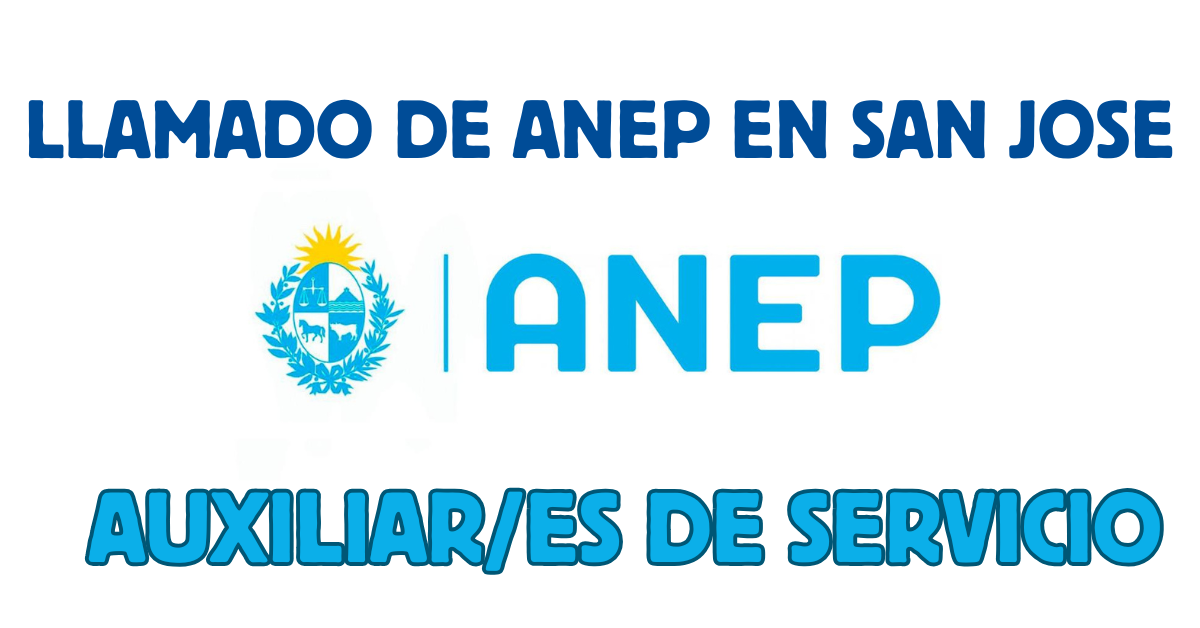 LLAMADO de ANEP