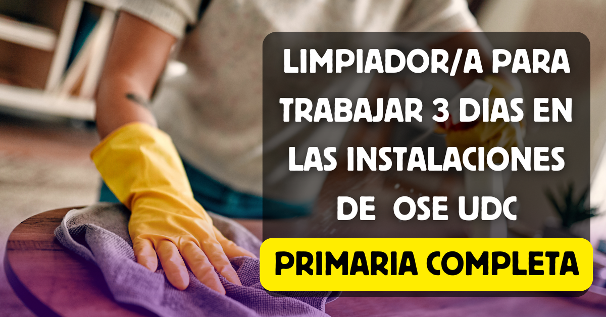 limpiador en Maldonado