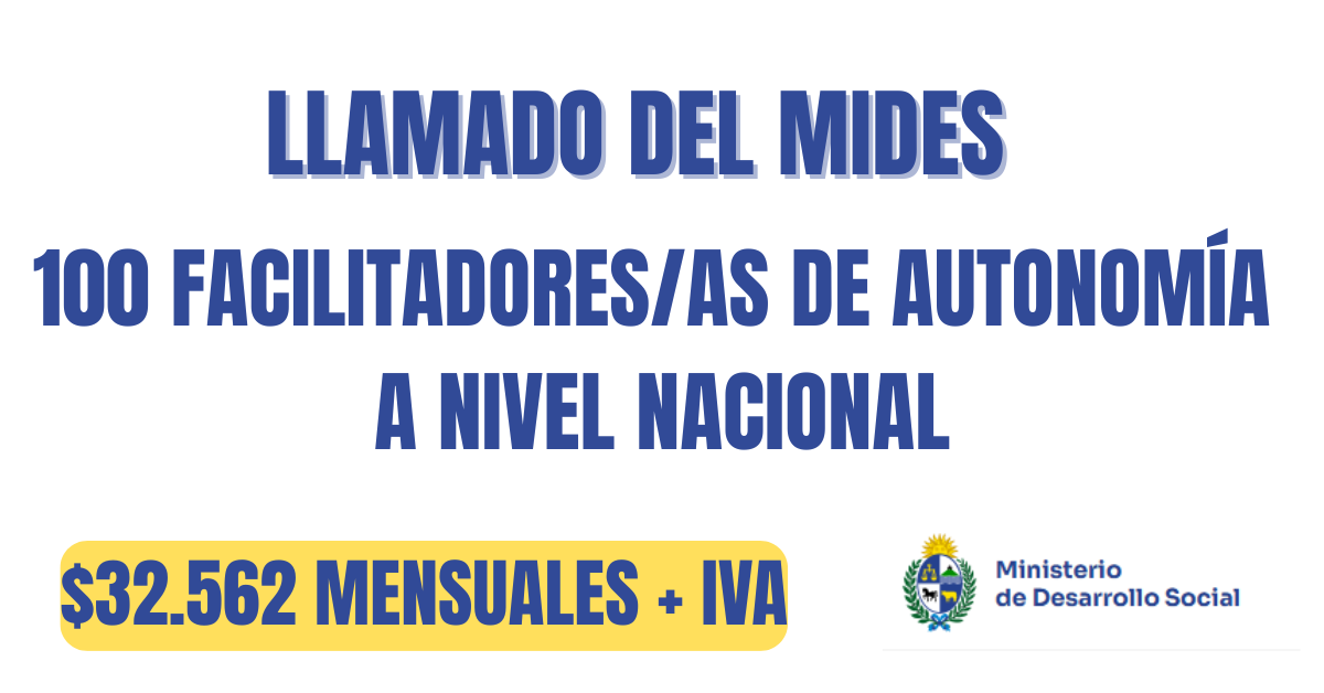 llamado del MIDES