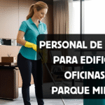 personal de limpieza en Canelones