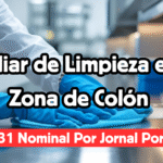 Auxiliar de Limpieza en Colon