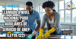 llamado de ANEP para auxiliares de servicio