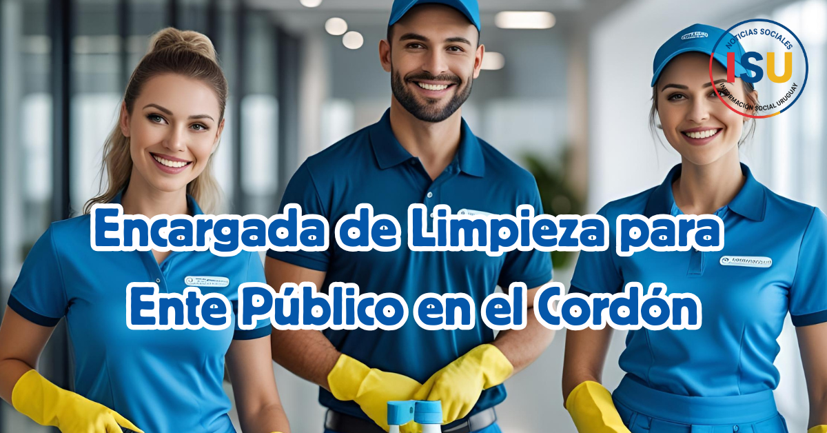 personal de limpieza en Montevideo