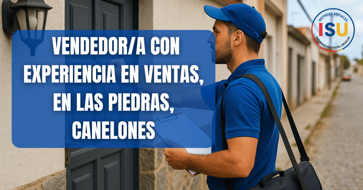 vendedor en canelones