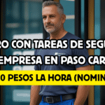 Portero en Paso Carrasco