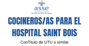cocinero para el Hospital Saint Bois