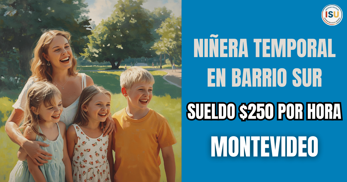 niñera en Montevideo