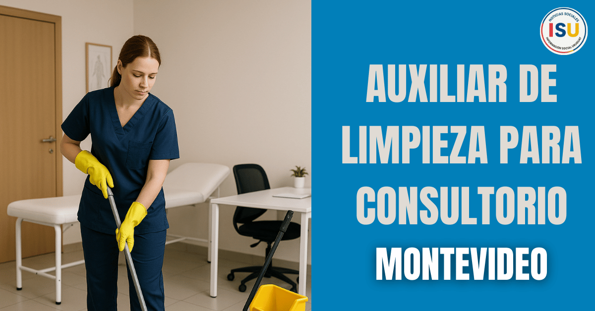 auxiliar de limpieza