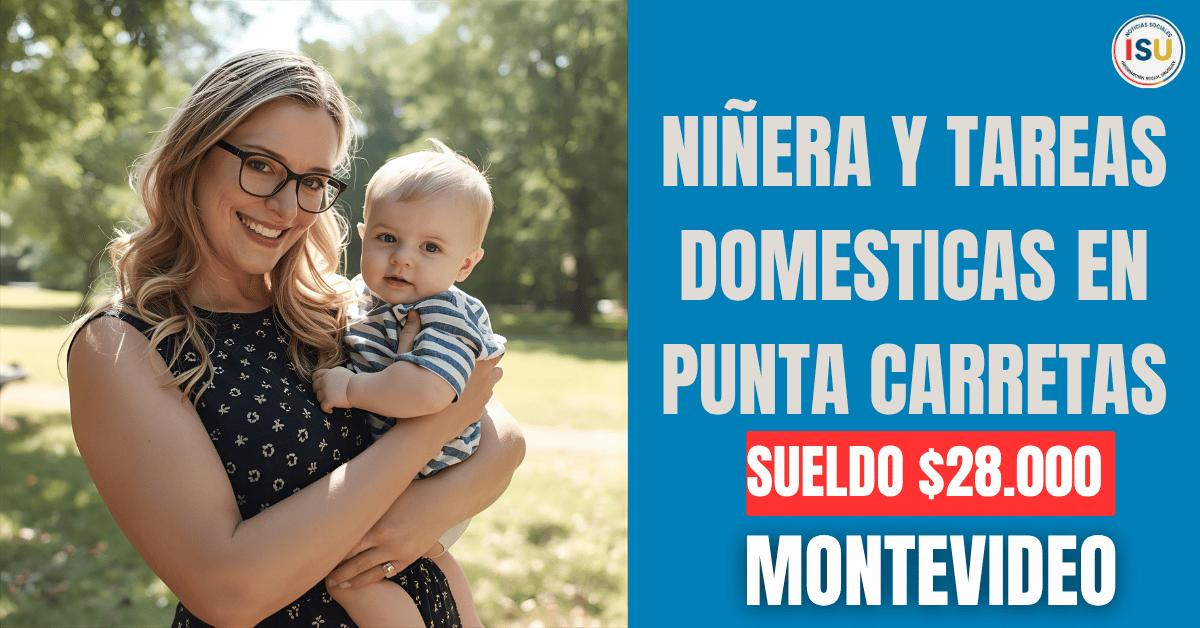 niñera en Montevideo