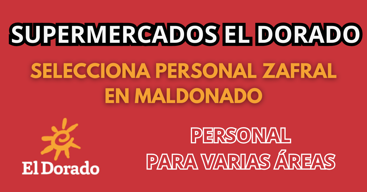 personal zafral en Maldonado