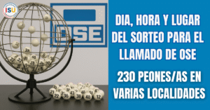sorteo de OSE