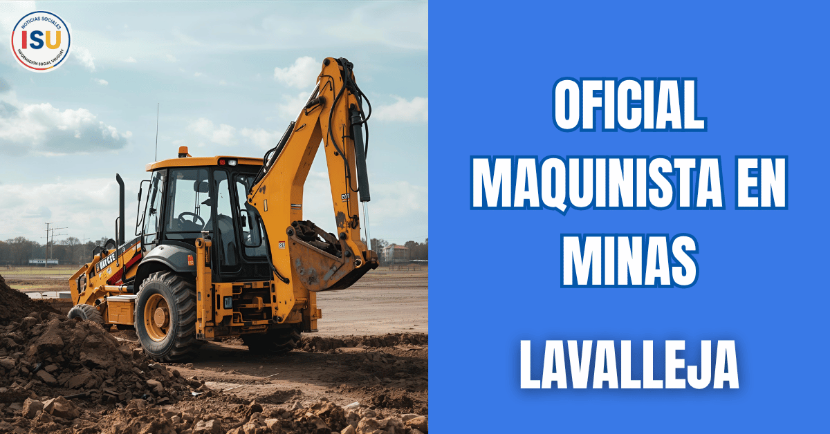 oficial maquinista en Minas