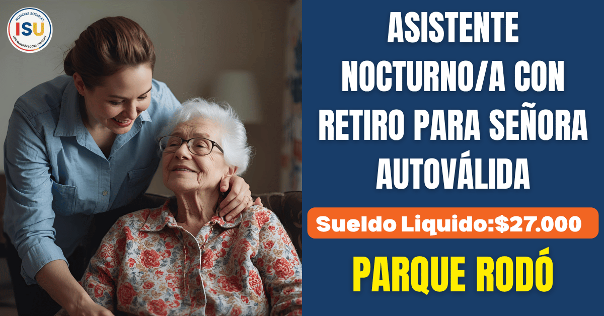 asistente para persona mayor