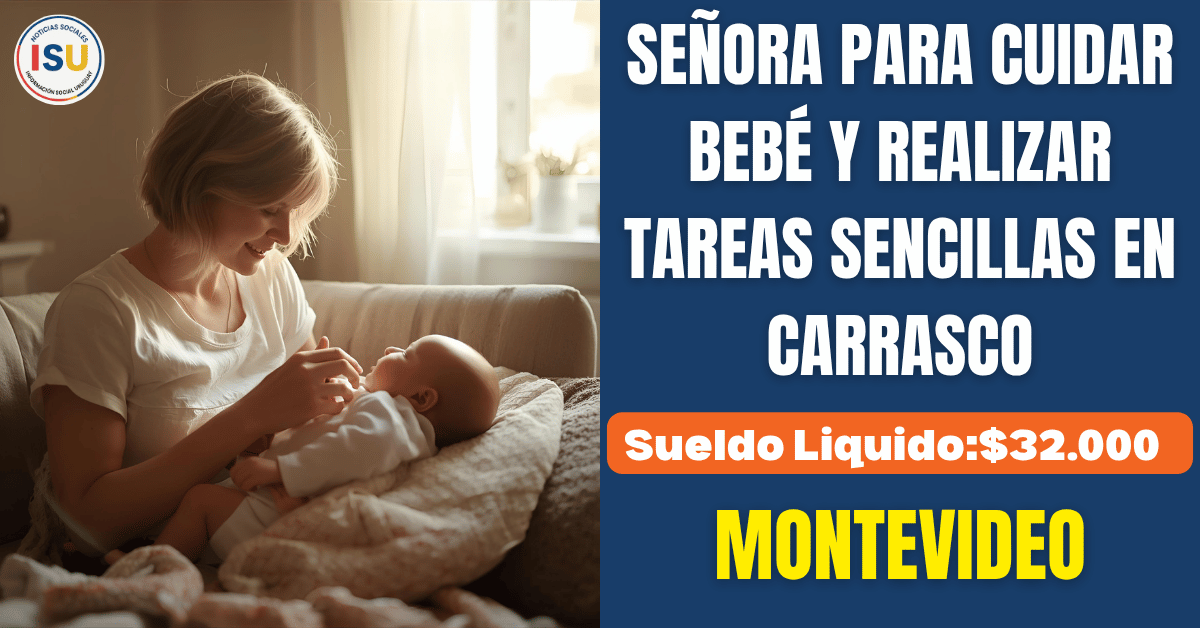 niñera en Montevideo