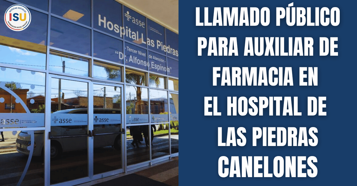 Auxiliar de Farmacia en el Hospital de Las Piedras