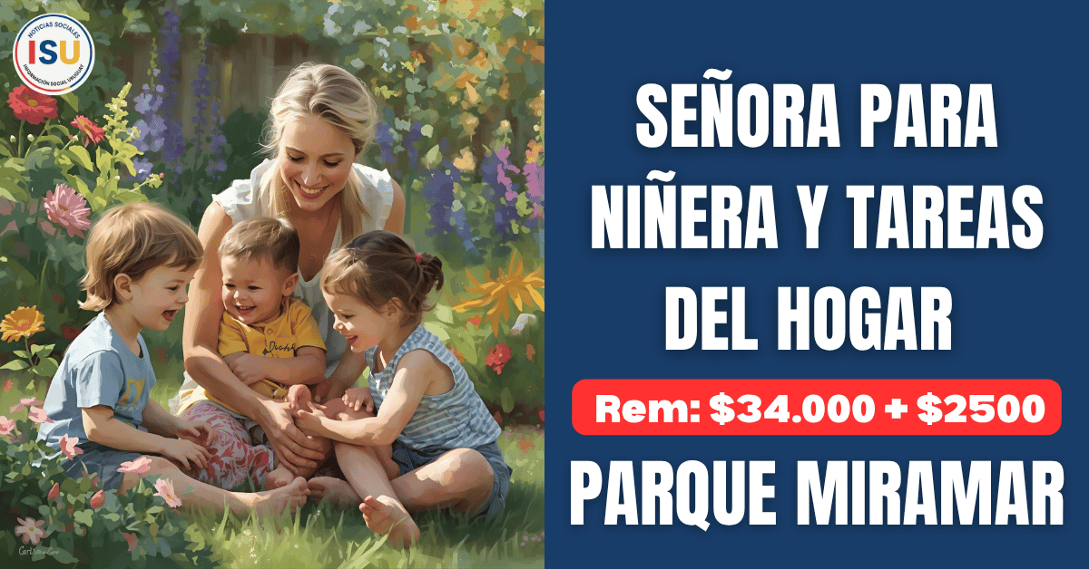 niñera en Canelones