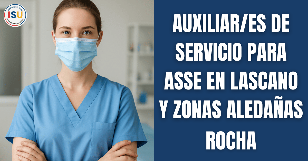 auxiliar de servicio para asse