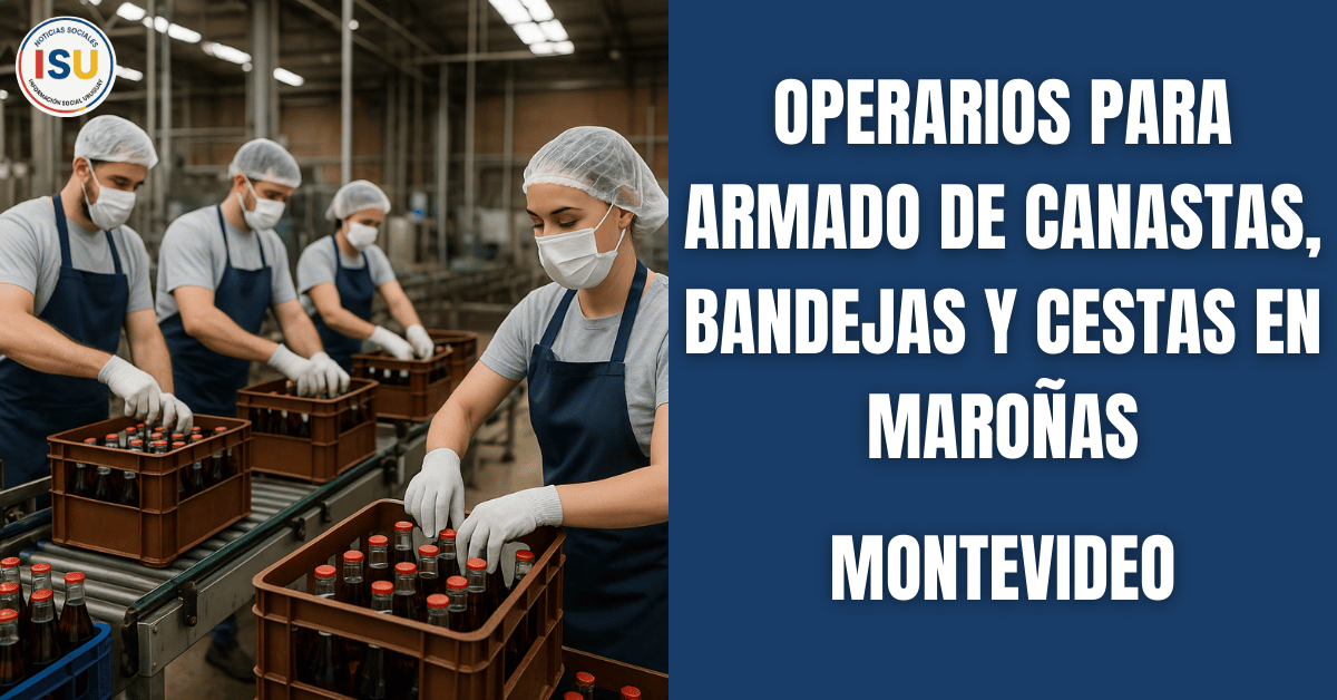 operarios en Montevideo