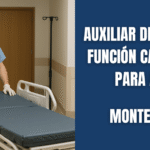 Auxiliar de servicio camillero