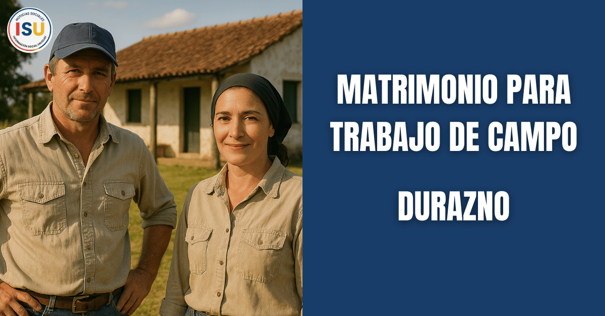 matrimonio para trabajo de campo