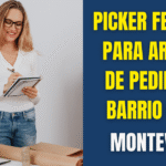 Picker femenino en Cerro de Montevideo