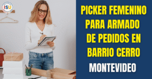 Picker femenino en Cerro de Montevideo