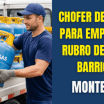chofer para reparto