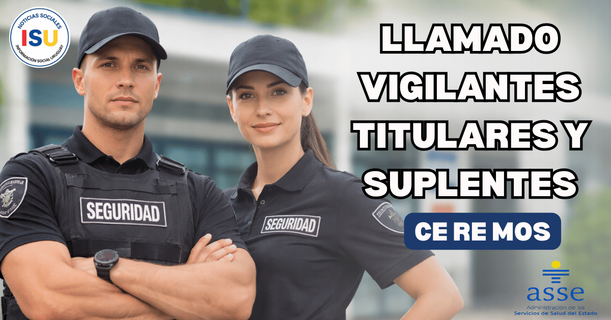 Llamado vigilante ASSE