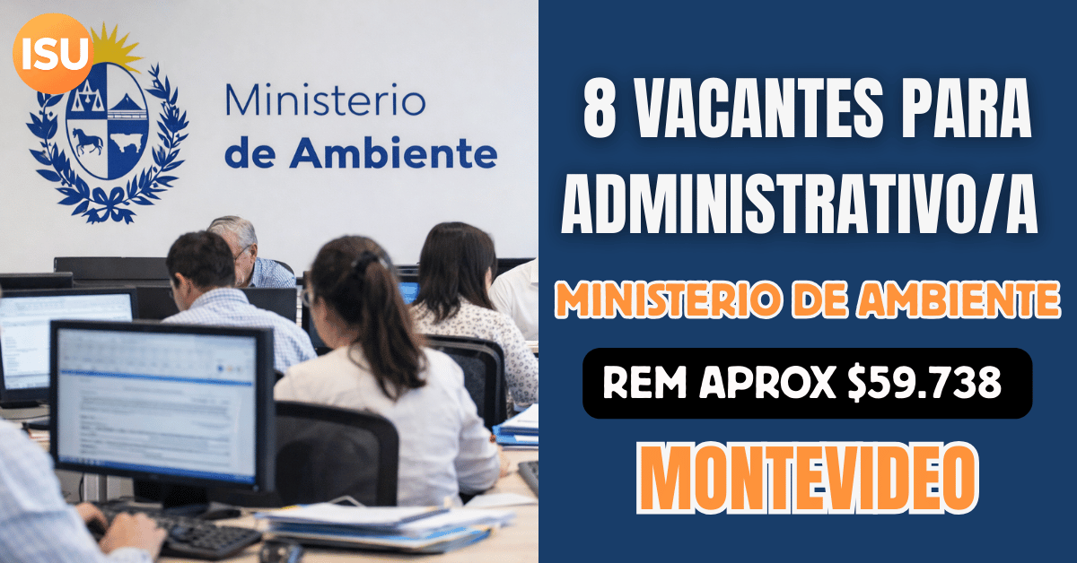 llamado administrativo Ministerio de Ambiente