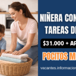 niñera en Montevideo