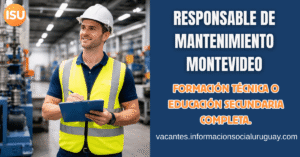 empleo mantenimiento Montevideo