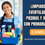 Limpiador eventual en Las Piedras