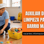 Auxiliar de Cocina y Limpieza en Montevideo