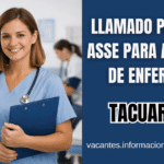auxiliar de enfermeria en tacuarembo
